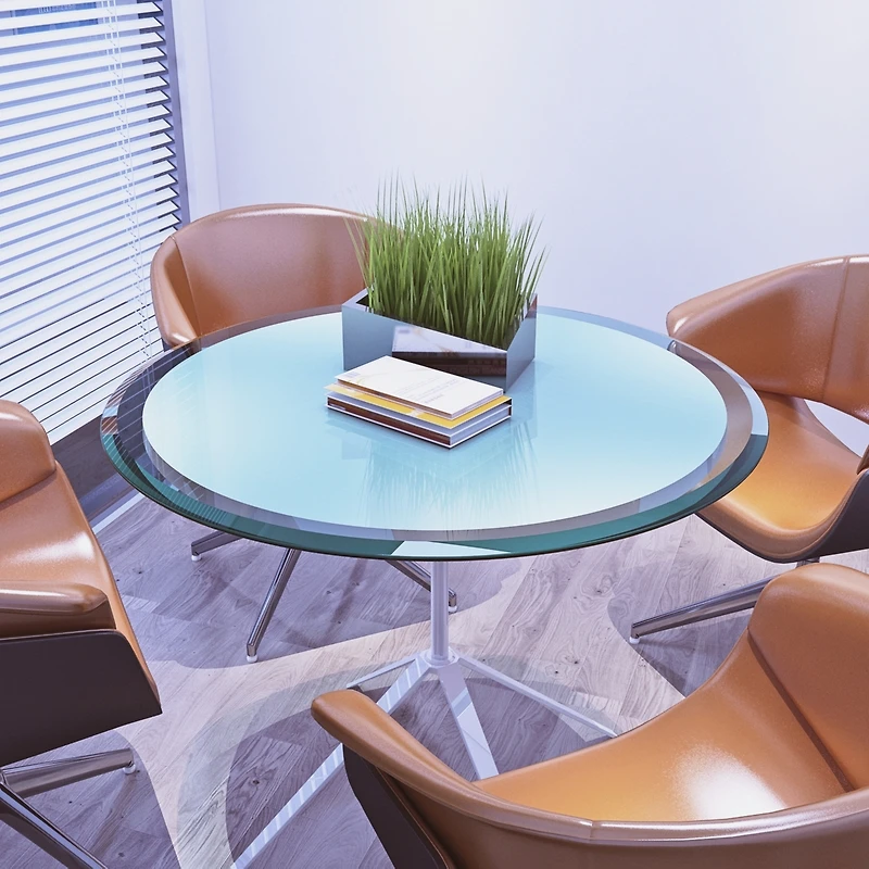 Streamdale 28" Round Tempered Glass Table Top (1/2" Thick)