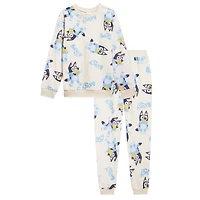 Bluey Girls Fleece Sweatshirt and Jogger Pants Set Toddler| Child