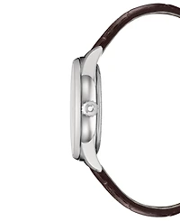 Certina Men's Swiss Automatic Ds-1 Skeleton Black Strap Watch 40mm