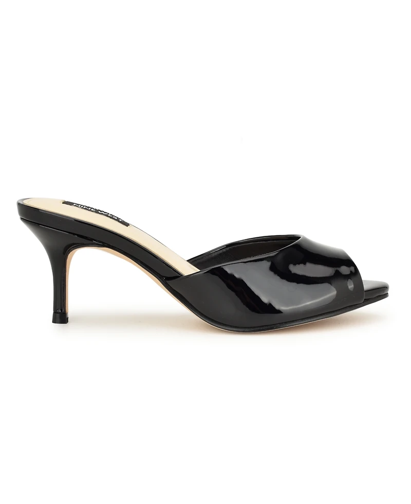 Nine West Women's Luvlie Kitten Heel Dress Sandals