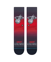 Men's and Women's Stance Miami Heat 2023/24 City Edition Crew Socks