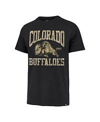 Men's '47 Brand Black Distressed Colorado Buffaloes Big Ups Buffaloes Franklin T-shirt