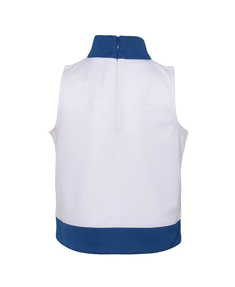 Big Girls White Indianapolis Colts Junior Camp Cheer Dress