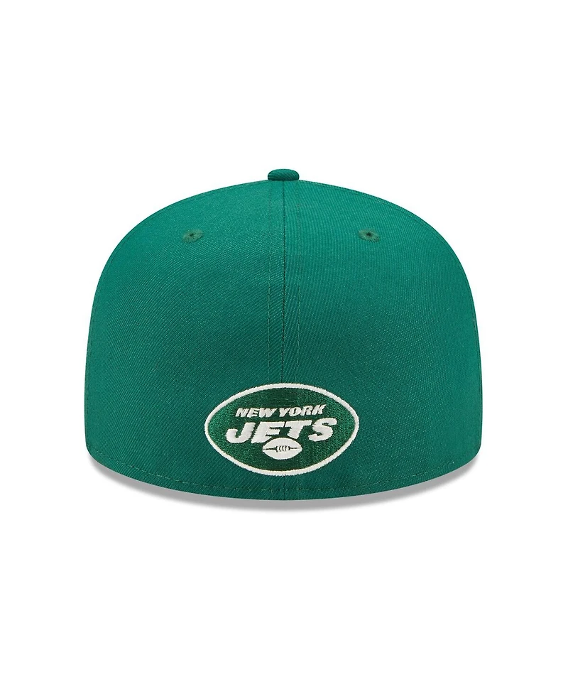 Men's New Era Green New York Jets Elemental 59FIFTY Fitted Hat