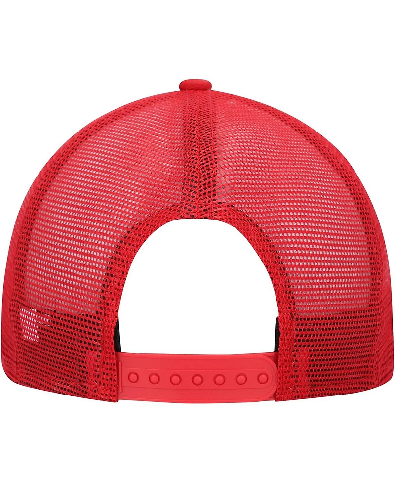 Men's New Era Scarlet San Francisco 49ers Black History Month 9FIFTY Snapback Hat