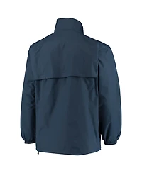 Men's Dunbrooke Navy New England Patriots Triumph Fleece Full-Zip Jacket
