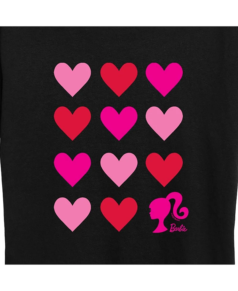 Air Waves Trendy Plus Barbie Valentine's Day Graphic T-shirt