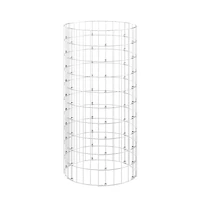 vidaXL Garden Composter 19.7"x39.4" Galvanized Steel