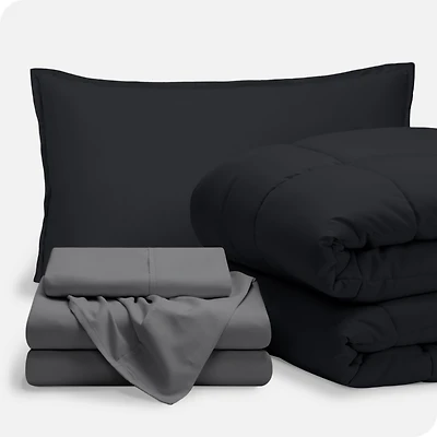 Bare Home Ultra-Soft Bed-in-a-Bag Comforter Set Twin Xl 
