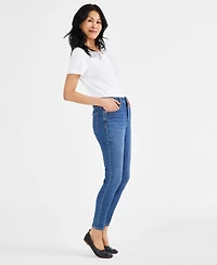 Style & Co Women's Mid-Rise Curvy Skinny Jeans, Created for Macy's