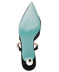 Women's Evey Mesh Kitten Heel Evening Pumps