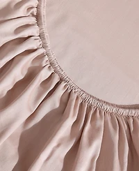 Calvin Klein Organic Earth 300 Thread Count 100% Cotton Sateen 4-Pc. Sheet Set, Queen