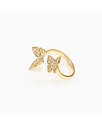 Butterfly Statement Adjustable Ring