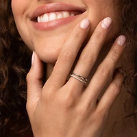 Grace Double Band Adjustable Ring