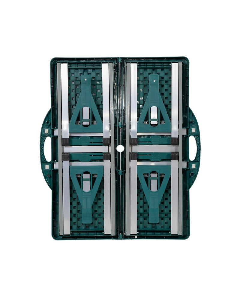 Stan sport Picnic Table and Umbrella Combo - Green