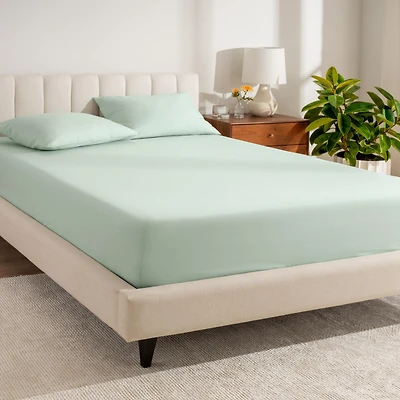 Bare Home Percale Fitted Sheet