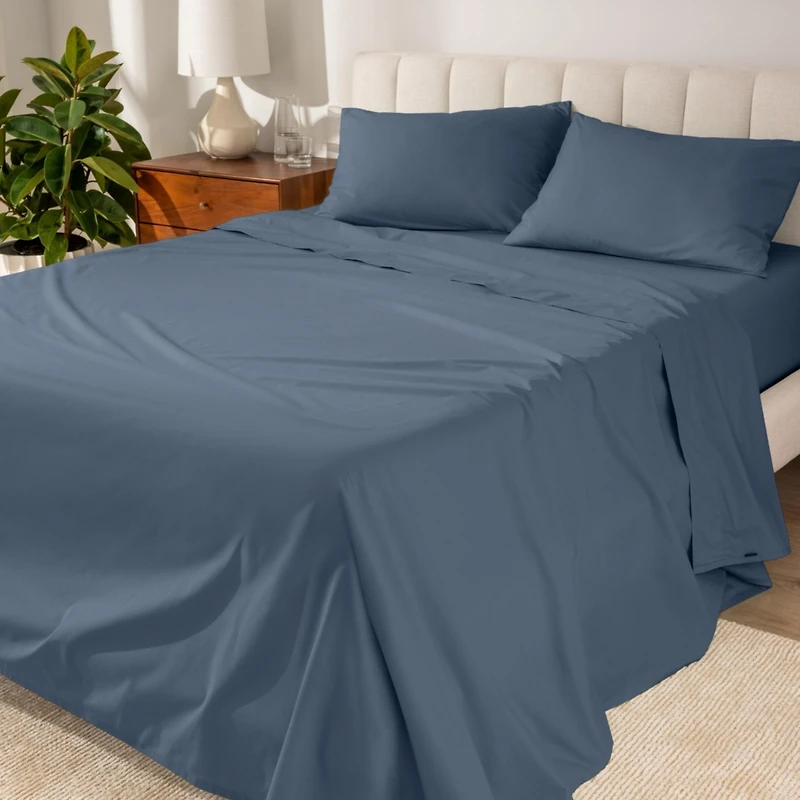 Bare Home Percale Sheet Set