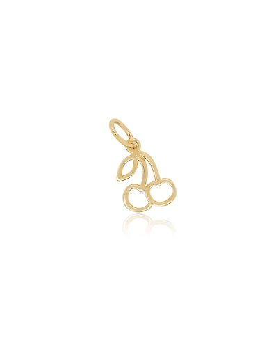 The Lovery Mini Gold Cherry Charm 14K Gold
