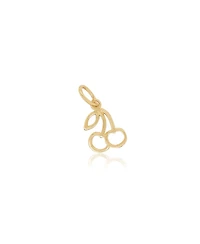 The Lovery Mini Gold Cherry Charm 14K Gold