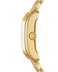 Tory Burch Women's The Eleanor Tri-Tone Stainless Steel Bracelet Watch 25mm