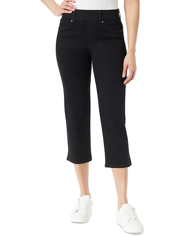 Gloria Vanderbilt Women's Shape Effect Pull-On Capri Jeans