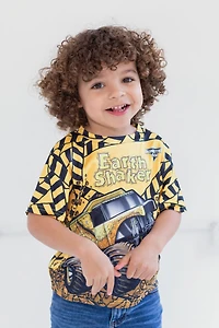 Monster Jam Grave Digger El Toro Loco Mohawk Warrior Maximum Destruction Truck T-Shirt Toddler| Child Boys