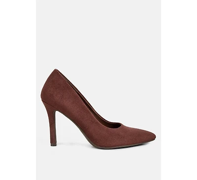 Women gilmore suede formal stiletto pumps