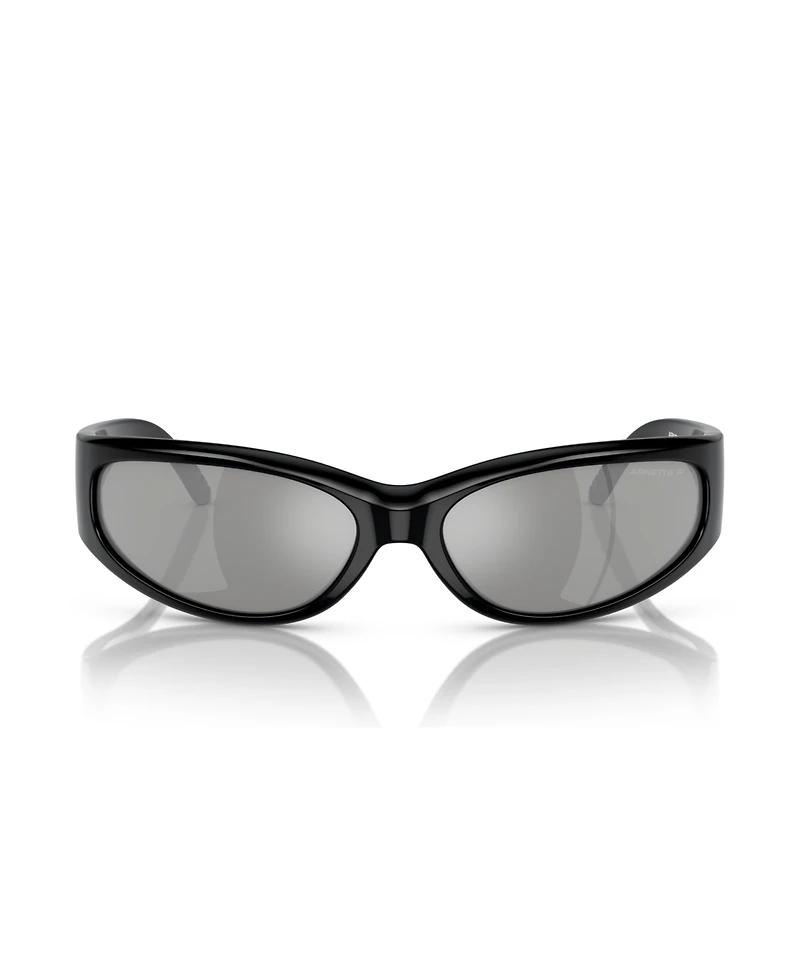 Arnette Men's Catfish Polarized Sunglasses, Mirror Polar AN4302