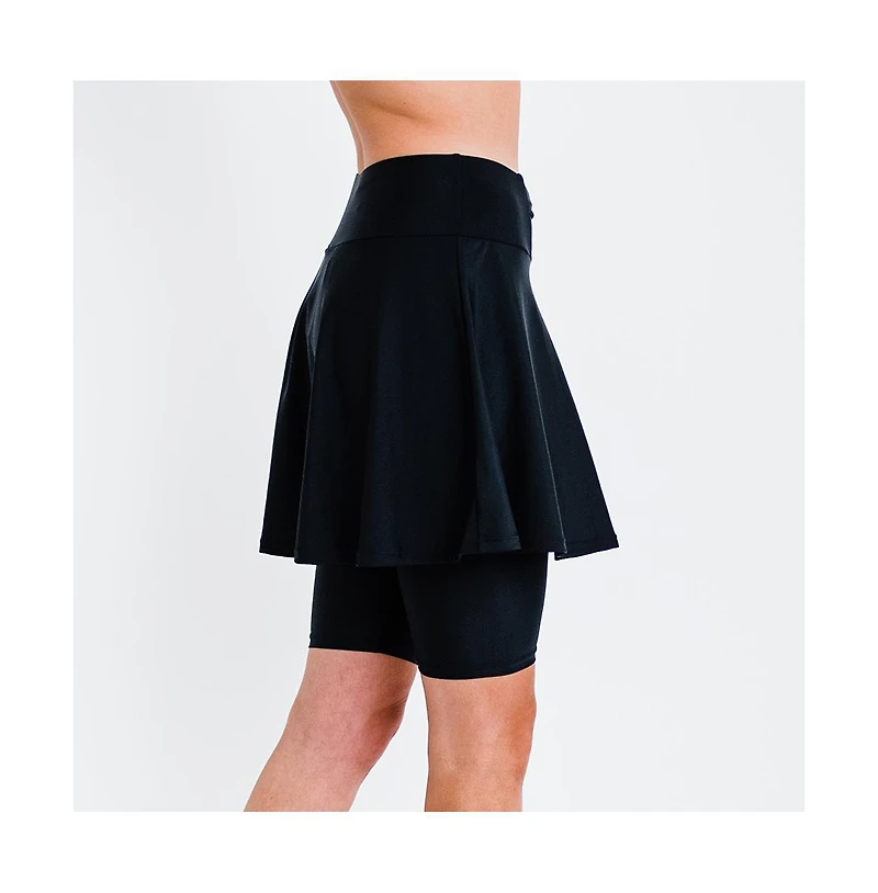 Calypsa Women's Midi Swim Skort