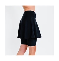 Calypsa Women's Midi Swim Skort