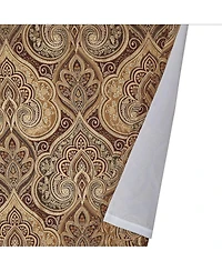 Five Queens Court Bordeaux Window Panel Pair, 50" x 95"