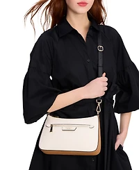 Kate Spade New York Hudson Small Pebbled Leather Convertible Crossbody