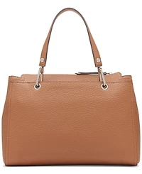 Calvin Klein Garnet Triple Compartment Top Zipper Satchel