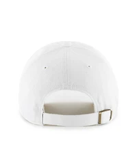 Women's '47 Brand White Chicago Blackhawks Confetti Clean Up Adjustable Hat