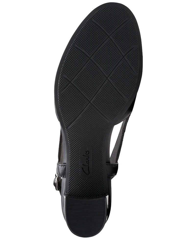 Clarks Women's Bayla Joy Cap-Toe Slingback Pumps