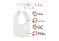 Comfy Cubs Muslin Bibs, Pack of 8
