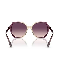 Coach Women's CL925 Sunglasses, Gradient HC8377U