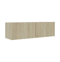 Tv Stand Sonoma Oak 39.4"x11.8"x11.8" Engineered Wood