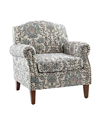 Gianluca Traditional Armchair with Nailhead Trims