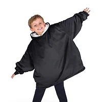 The Bare Homey - Youth Wearable Blanket Sherpa Side Pockets