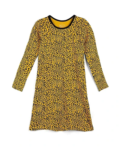 Mightly Toddler Girls Fair Trade Organic Cotton Long Sleeve T-Shirt Dress