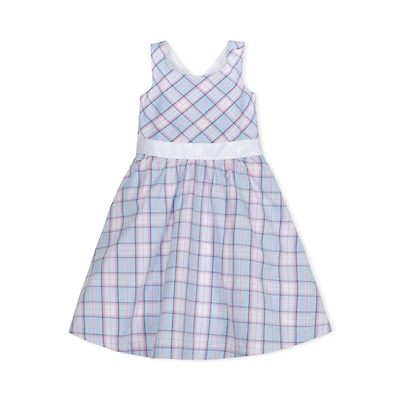 Hope & Henry Girls' Sleeveless Special Occasion Party Dress with Cross Back Detail, Infant