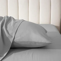 Bare Home Organic Cotton Percale Pillowcase Set King