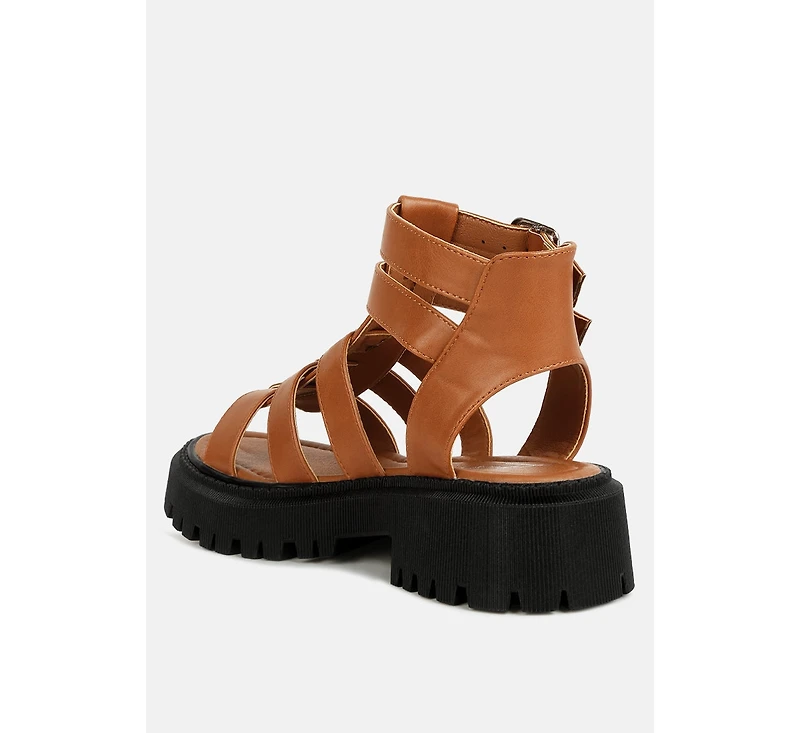 Womens Dewey Chunky Gladiator Sandals