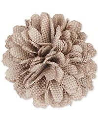 Con.Struct Men's Ceremony Satin Checkerboard Flower Lapel Pin, Created for Macy's