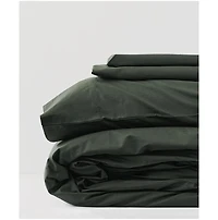 Organic Cotton Cool-Air Percale Sheet Set - Twin