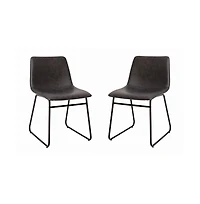 Carrollton 18 Inch Bucket Seat Dining Chairs