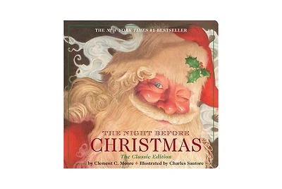 The Night Before Christmas board book- The Classic Edition by Clement Moore