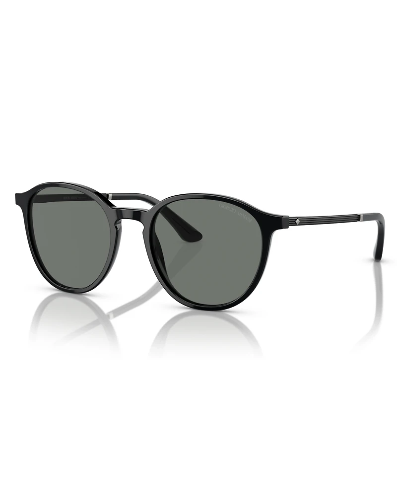 Giorgio Armani Round Men's Sunglasses, AR8196