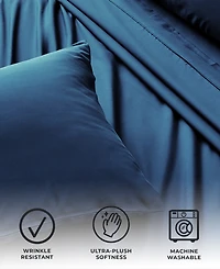 Premium Comforts Rayon from Bamboo Blend Wrinkle Resistant -Pc. Sheet Set